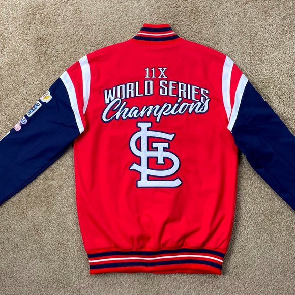ST. LOUIS CARDINALS 11 TIME WORLD SERIESCOTTON JACKET2023 SPRING